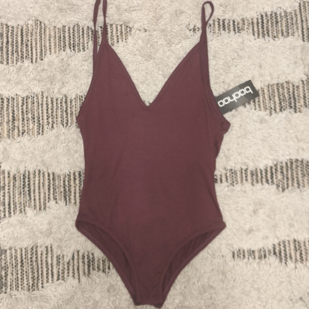 NWT Boohoo Bodysuit Purple